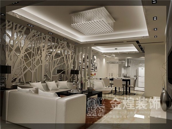 金煌装饰客厅装修效果图